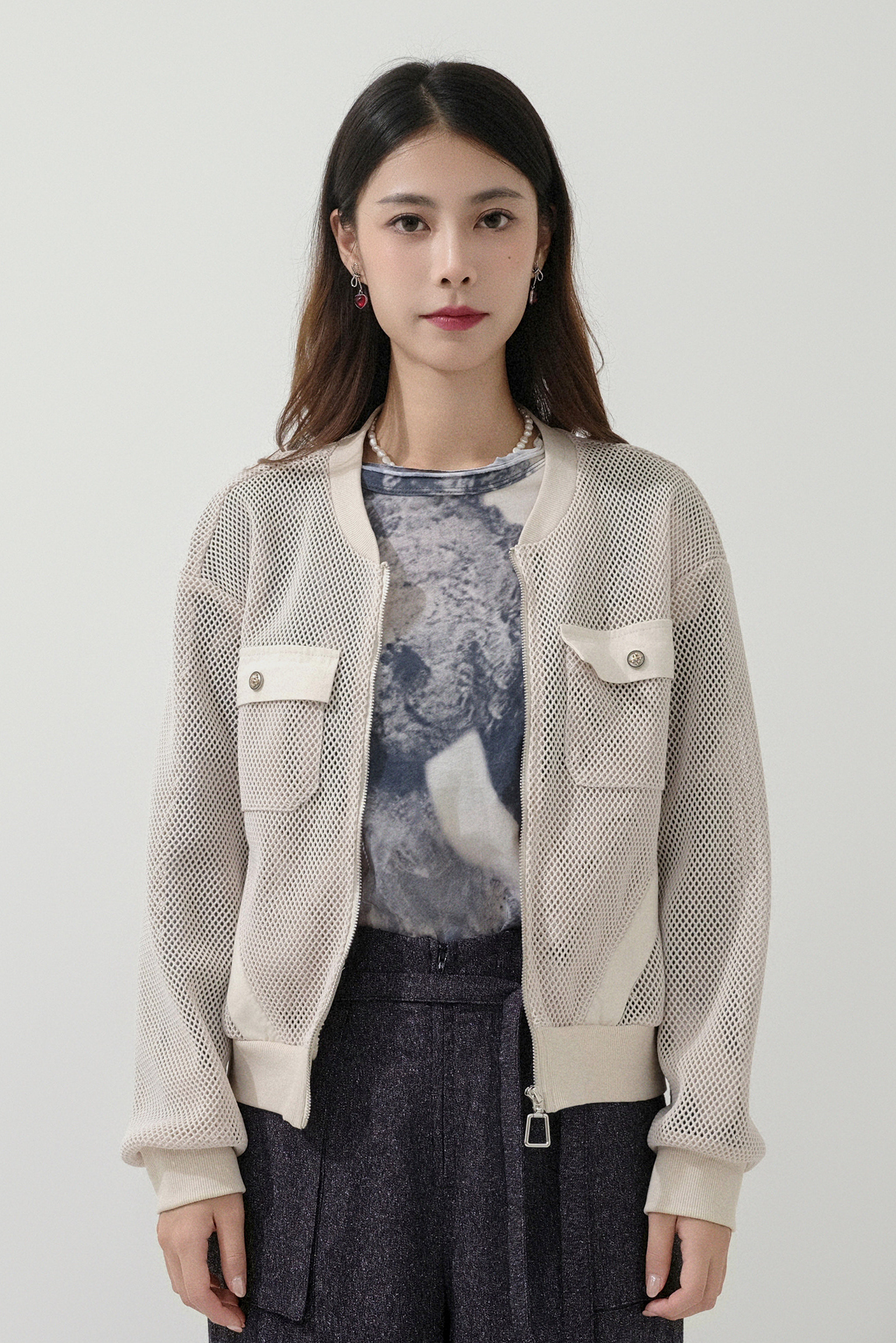 挺身網布機師外套 (預購產品）