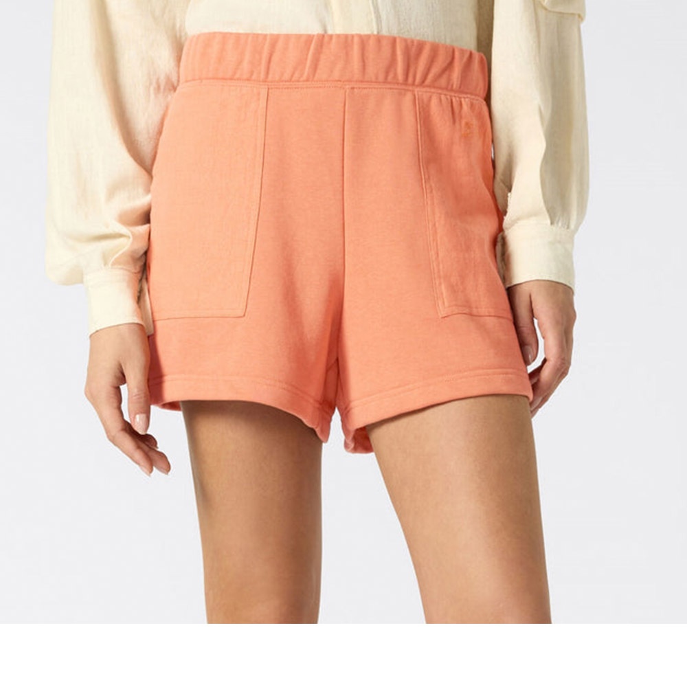 女款- ROCHESTER異材質 口袋 棉質 短褲-橘色（117825-OS060）