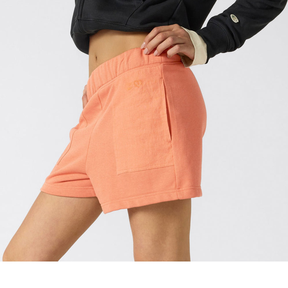 女款- ROCHESTER異材質 口袋 棉質 短褲-橘色（117825-OS060）