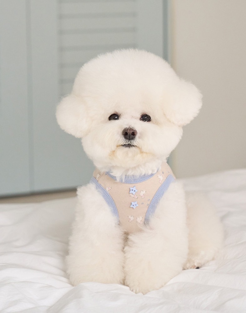 Noutti 晚安小兔無袖背心_暖灰