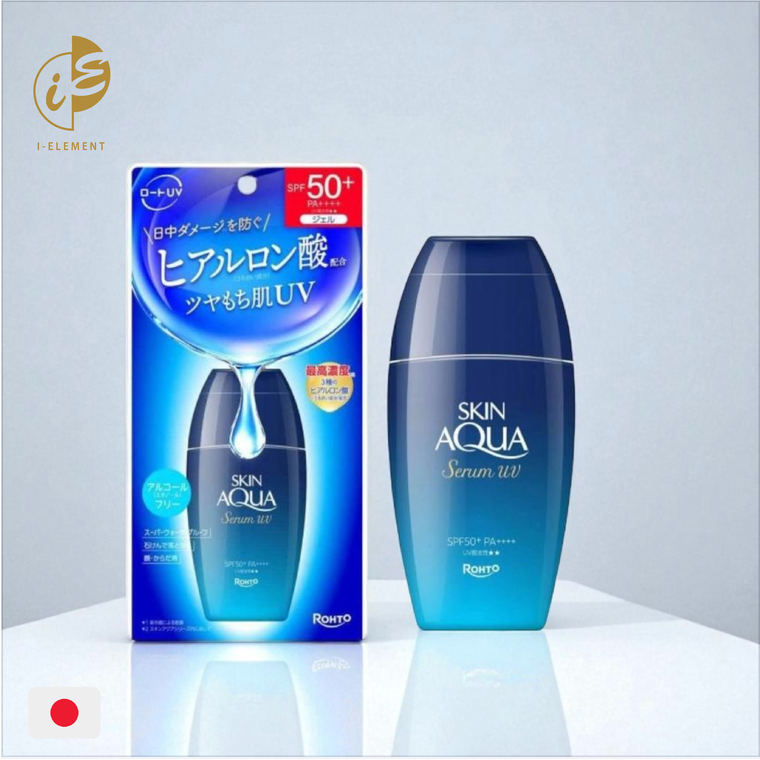 樂敦高濃度玻尿酸保濕防曬精華 SPF50+、PA++++  [70g]