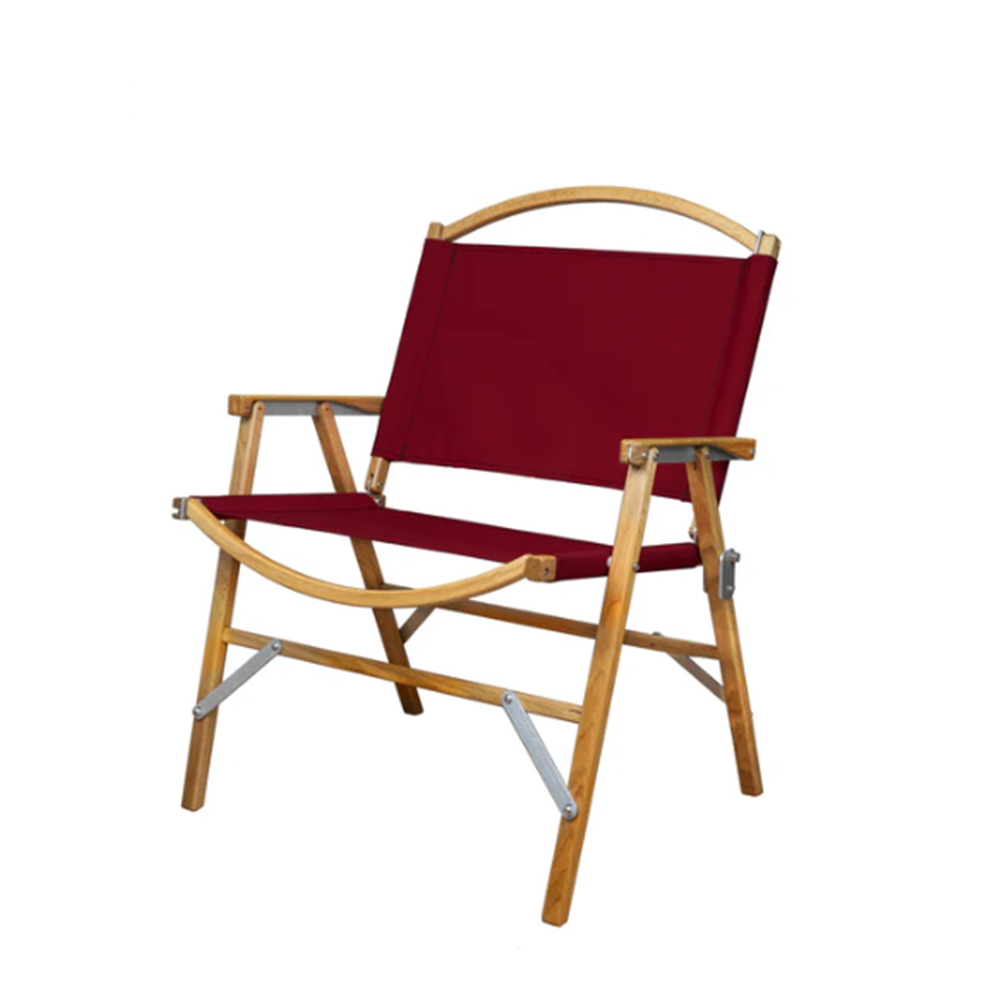 Kermit Chair 白橡木 加高椅-寬版 / 酒紅色 KCC-804