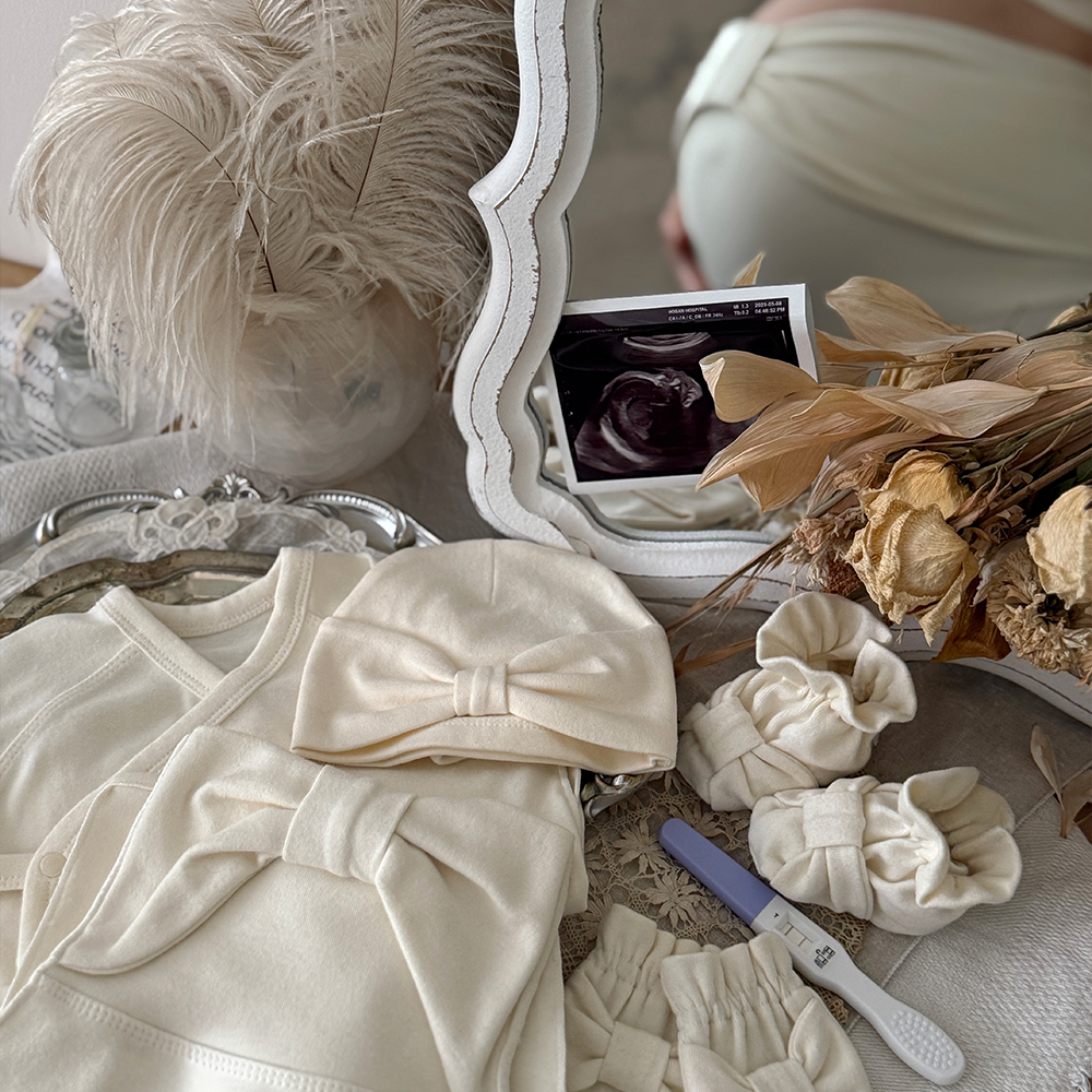 Ribbon 新生兒套裝(長袖長褲)