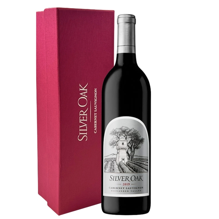 Silver Oak Cellars Alexander Valley Cabernet Sauvignon 2019 (Gift Box)
