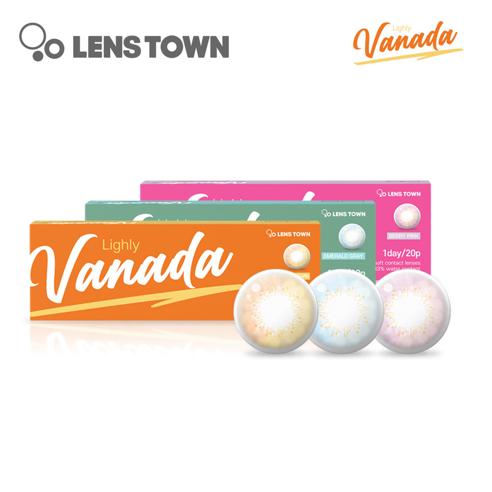 Lenstown Lighly Vanada 1 Day 美瞳 彩色 日拋 隱形眼鏡 20片