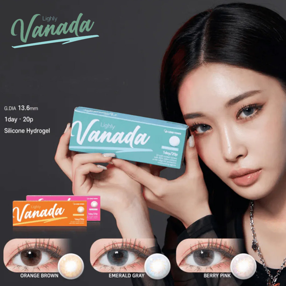 Lenstown Lighly Vanada 1 Day 美瞳 彩色 日拋 隱形眼鏡 20片