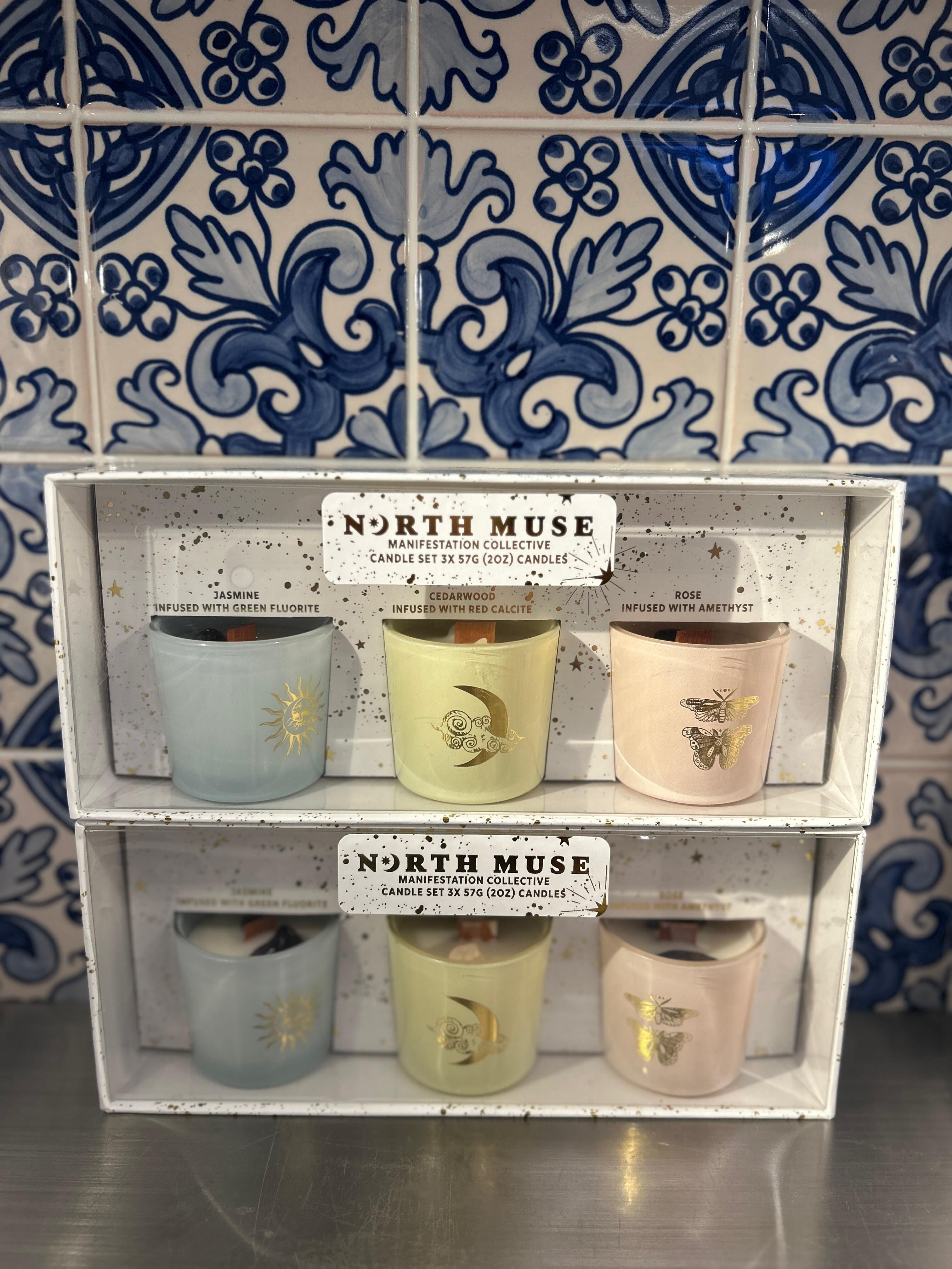 Manifestation Collective Candle Set 3 x 57g Candles