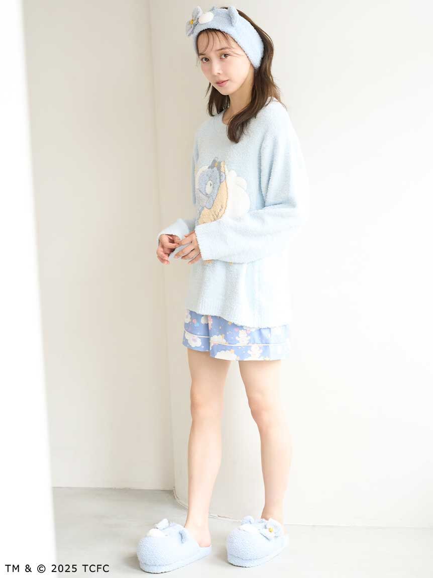 預購┃SNIDEL HOME Care Bears 彩虹熊 愛心熊 滿版 短褲 家居服