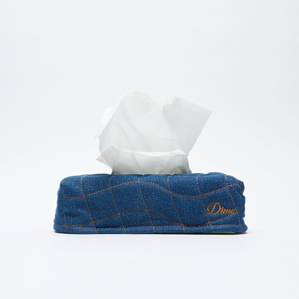 Dime Quilted Tissue Box Cover