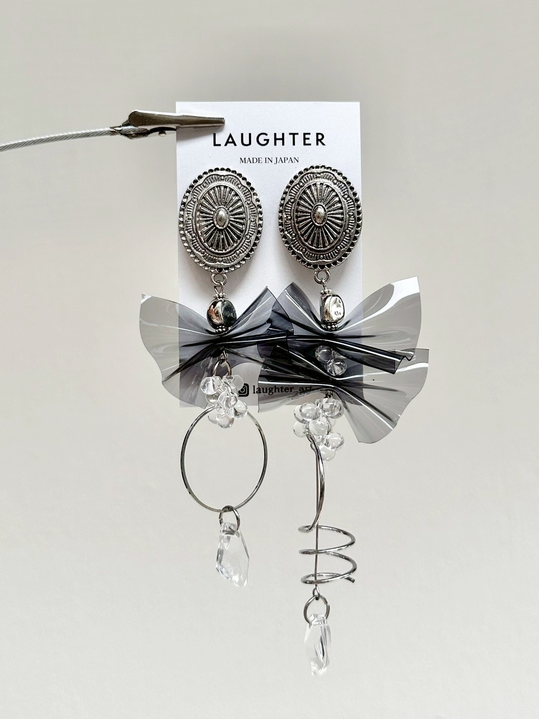 [LAUGHTER] 黑色 | 耳針 | NO.255