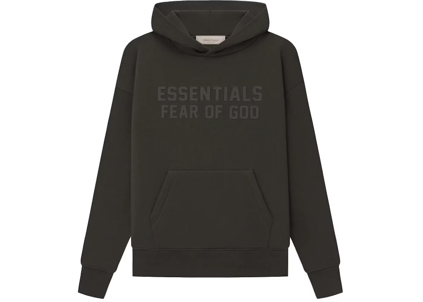 Fear of God Essentials Hoodie Off Black