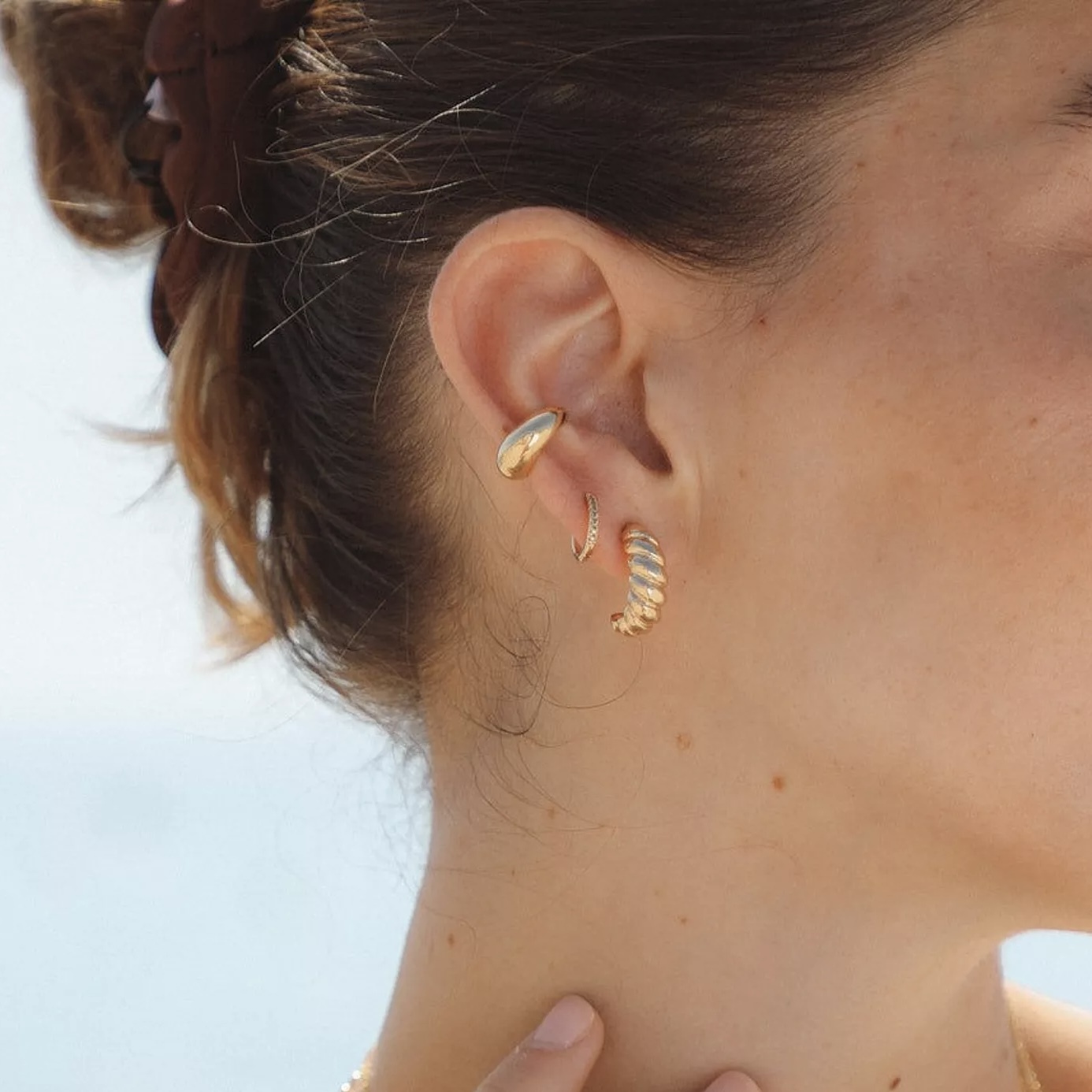 WAEKURA-Base Brillante 耳環