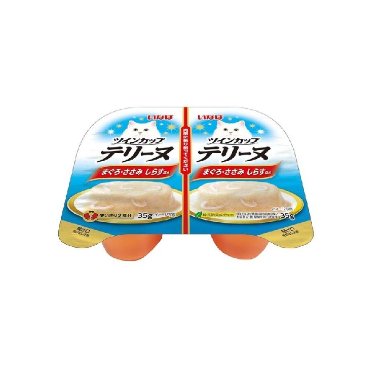 CIAO 吞拿魚白飯魚雞味 果凍 35gX2個入