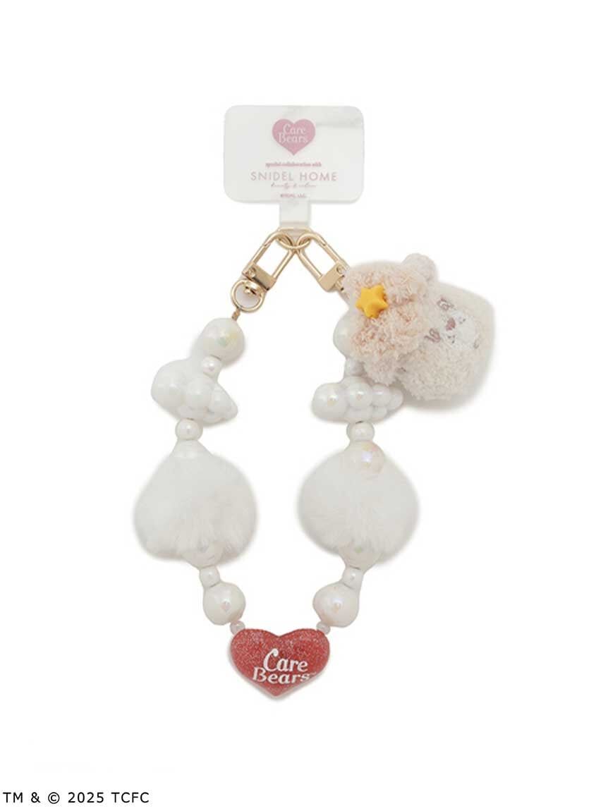 預購┃SNIDEL HOME Care Bears 彩虹熊 愛心熊 毛毛 愛心 手機 吊繩 墊片 吊飾