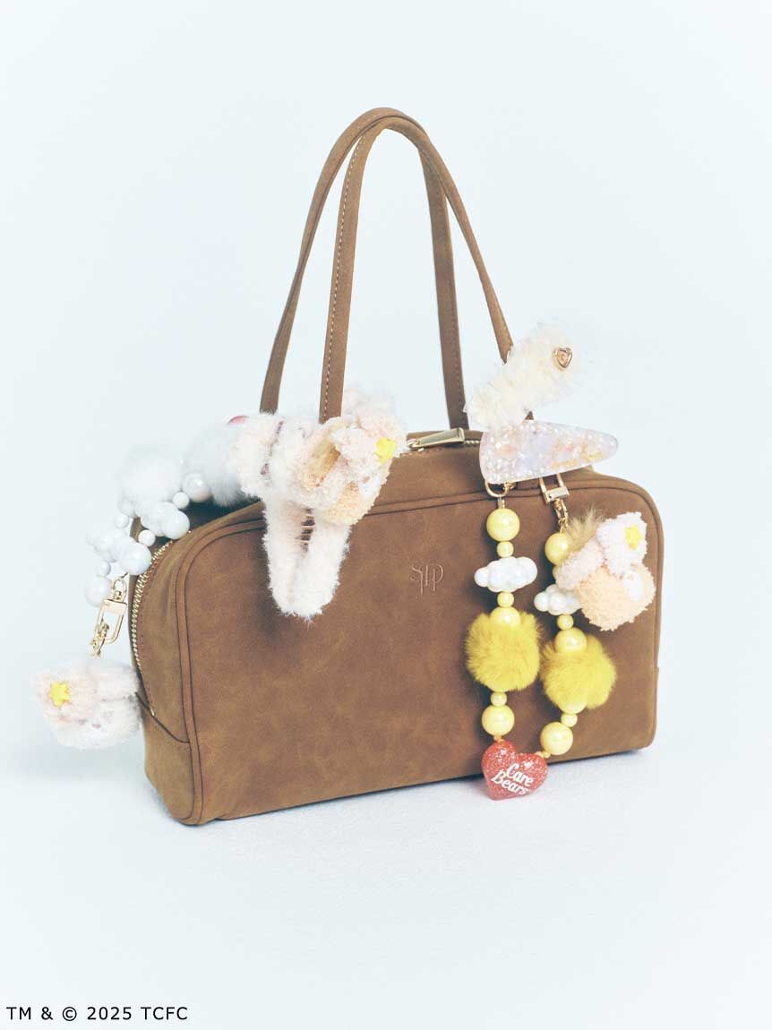 預購┃SNIDEL HOME Care Bears 彩虹熊 愛心熊 毛毛 愛心 手機 吊繩 墊片 吊飾