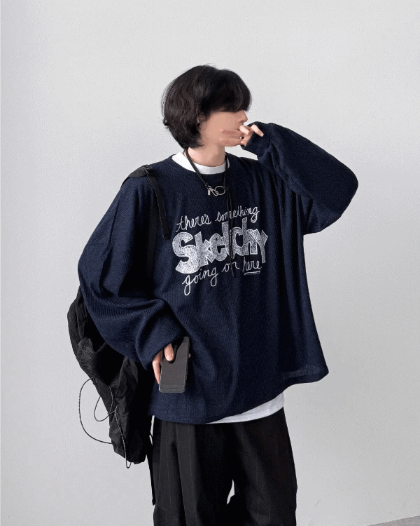 Sketchy 素描針織衫