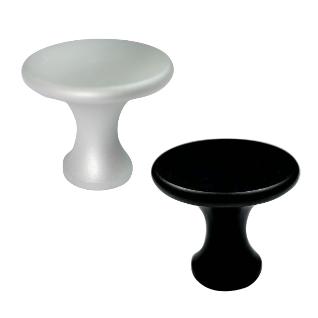 【五金小姐】台灣製 MSK3001 平面圓型鋁製單顆把手