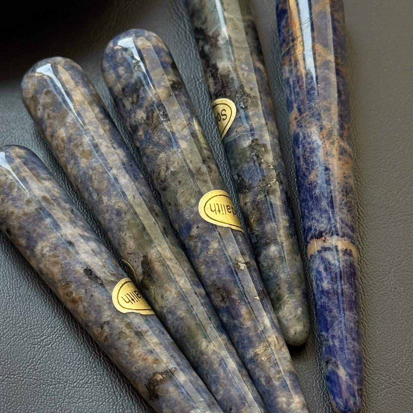 [原石] 蘇打石 / 方納石 穴道按摩棒 水晶美容儀 水晶按摩棒