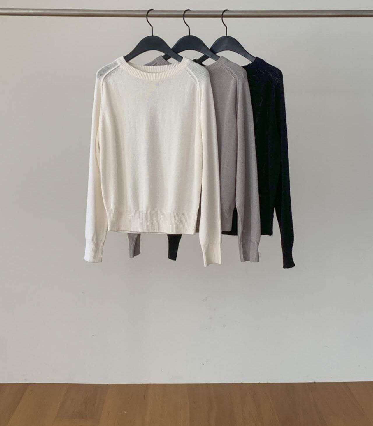 DR5034 圓領軟綿綿長袖上衣