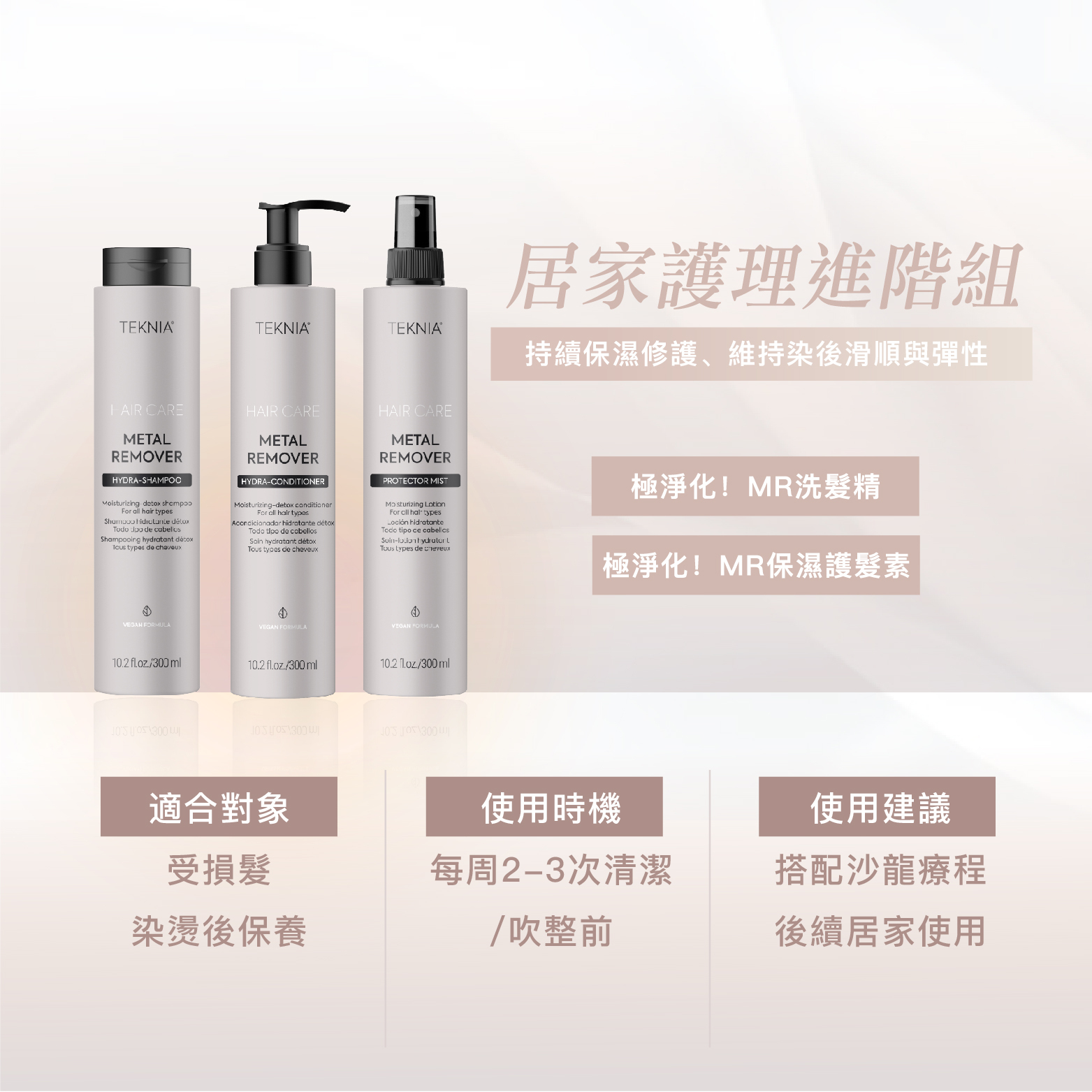 LAKMÉ 極淨化 居家護理進階組