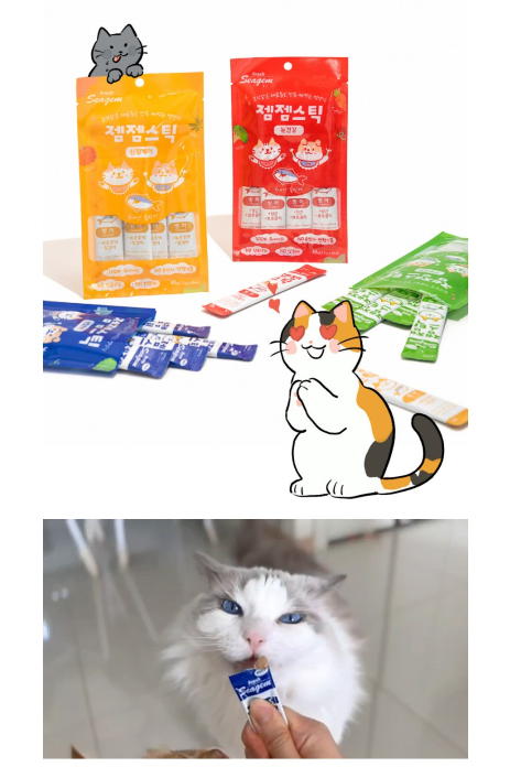 韓國 Seagem 油甘魚貓狗肉泥