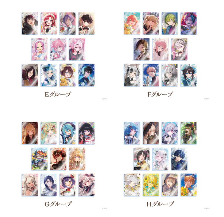 [代購][預訂] 彩虹社 ノスタルジアコレクション2025 膠磚掛件