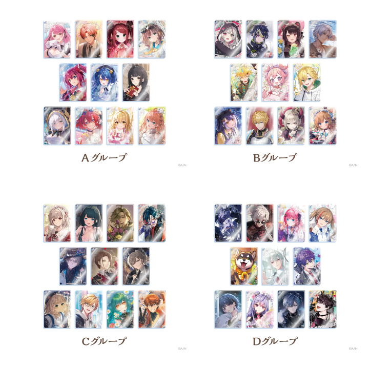 [代購][預訂] 彩虹社 ノスタルジアコレクション2025 膠磚掛件