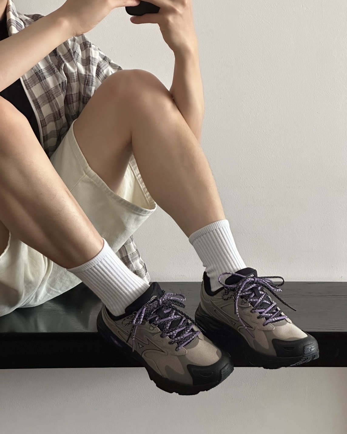 MIZUNO RACER S 美津濃 防潑水 山系戶外 機能  復古 卡其