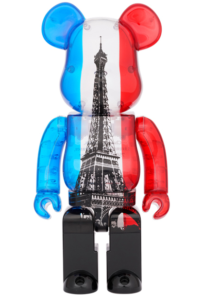 EIFFEL TOWER Tricolor Ver. BE@RBRICK 400%