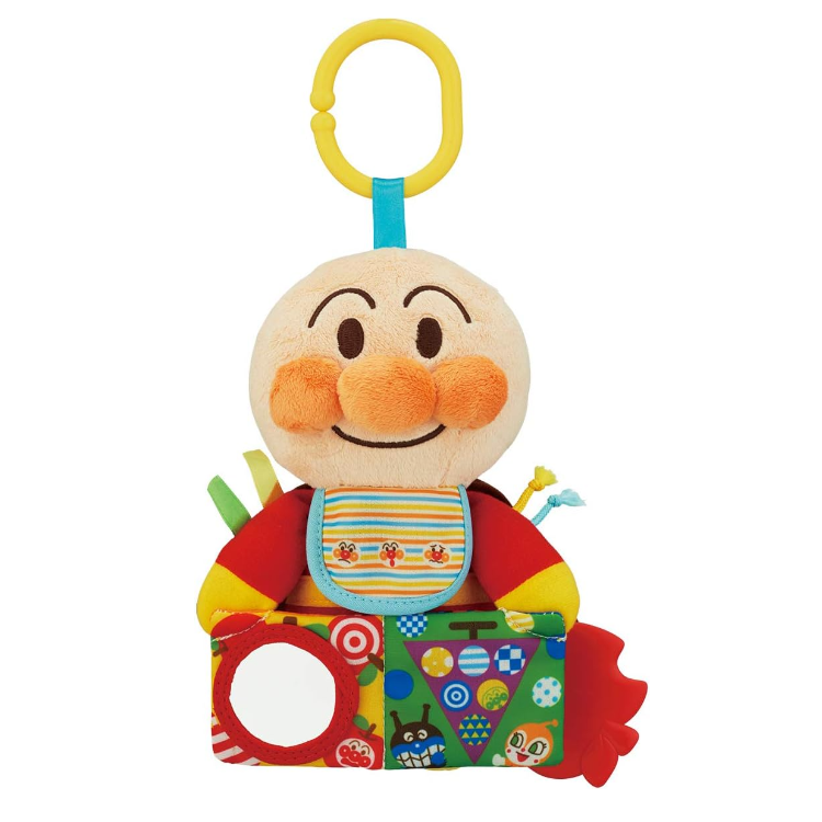 Babylabo 麵包超人益智感官掛飾 (可水洗/手推車玩具)【日本Bandai】