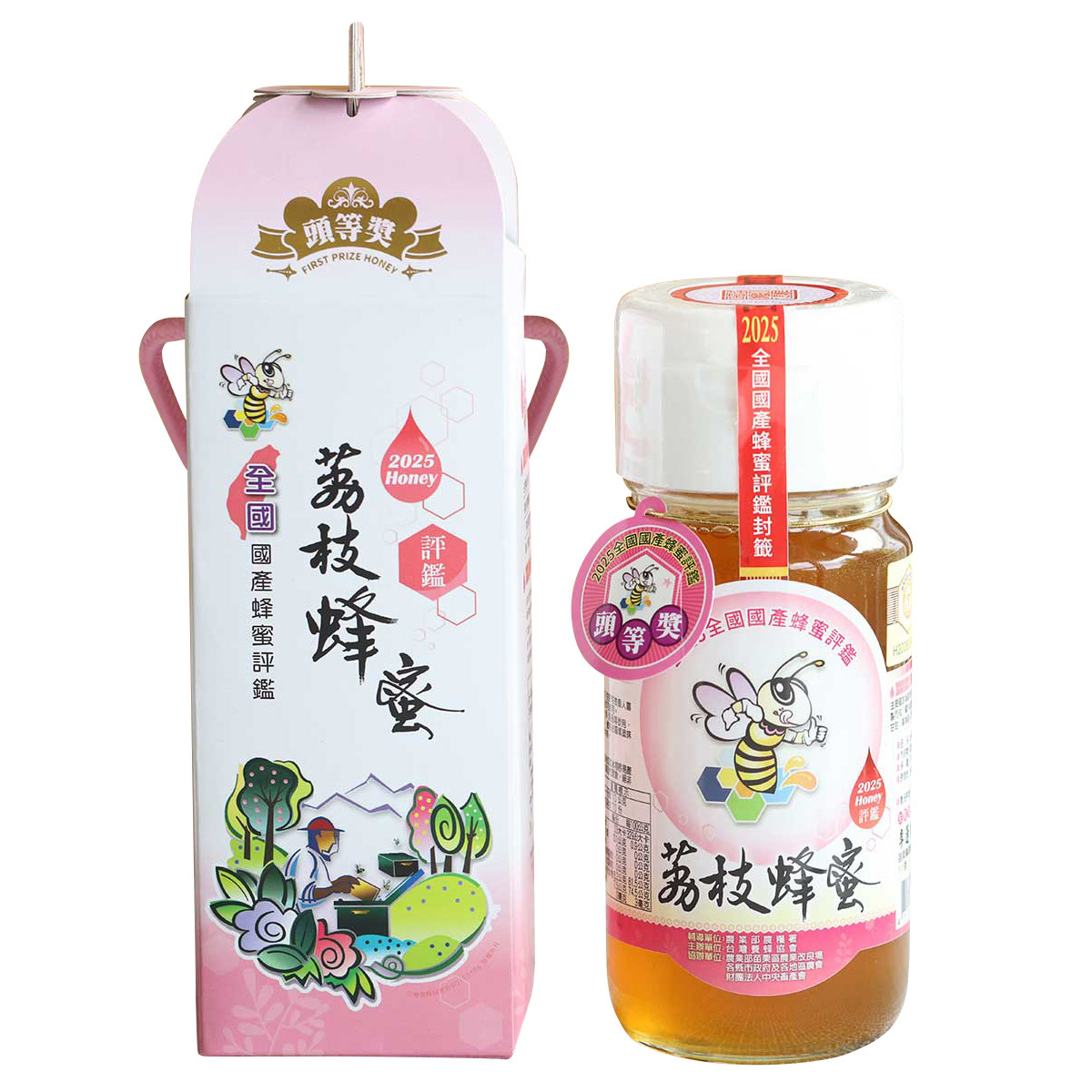 【阿彬蜂蜜】小農自產-2025全國頭等獎荔枝蜜
