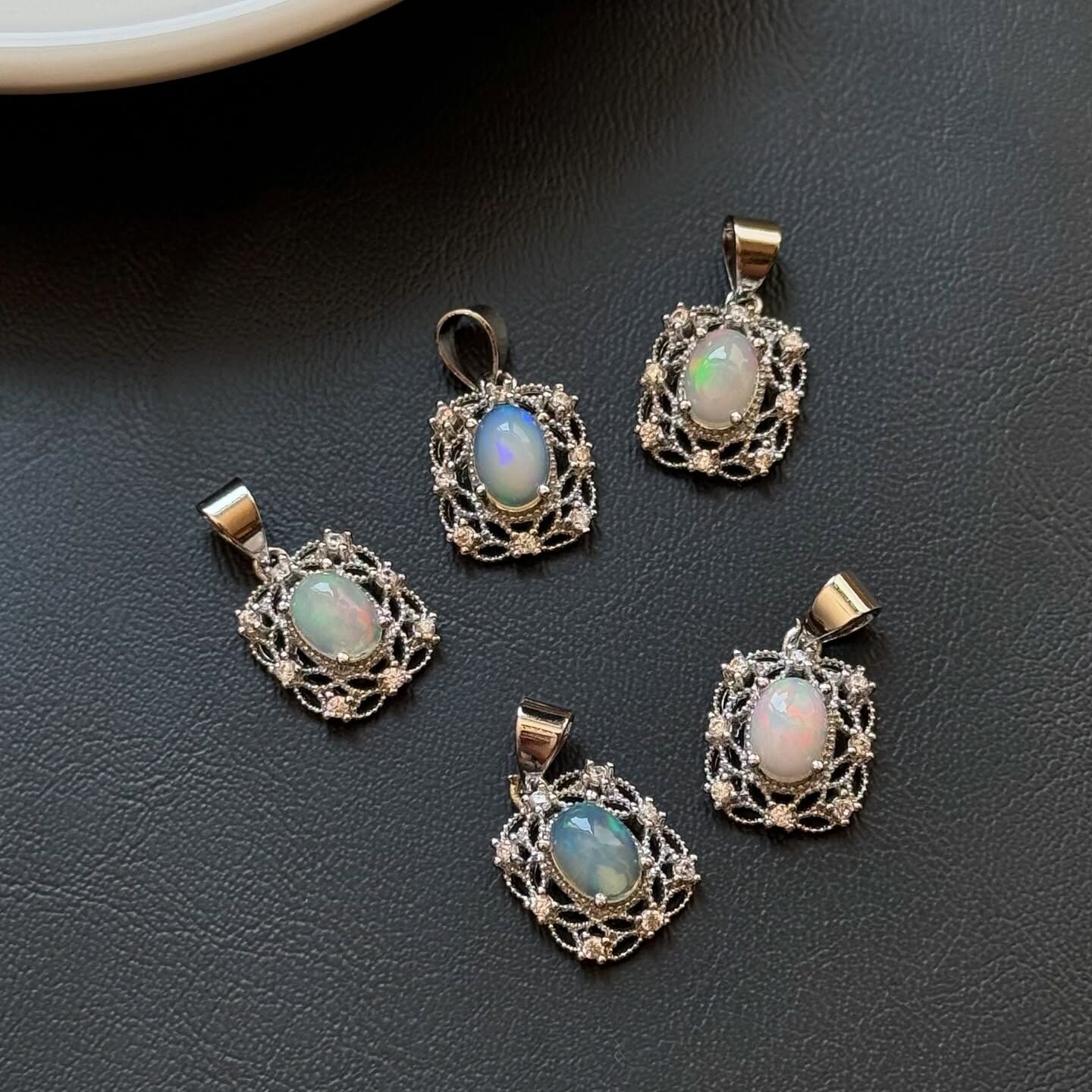 [原石] 衣索比亞蛋白石 項鍊吊墜