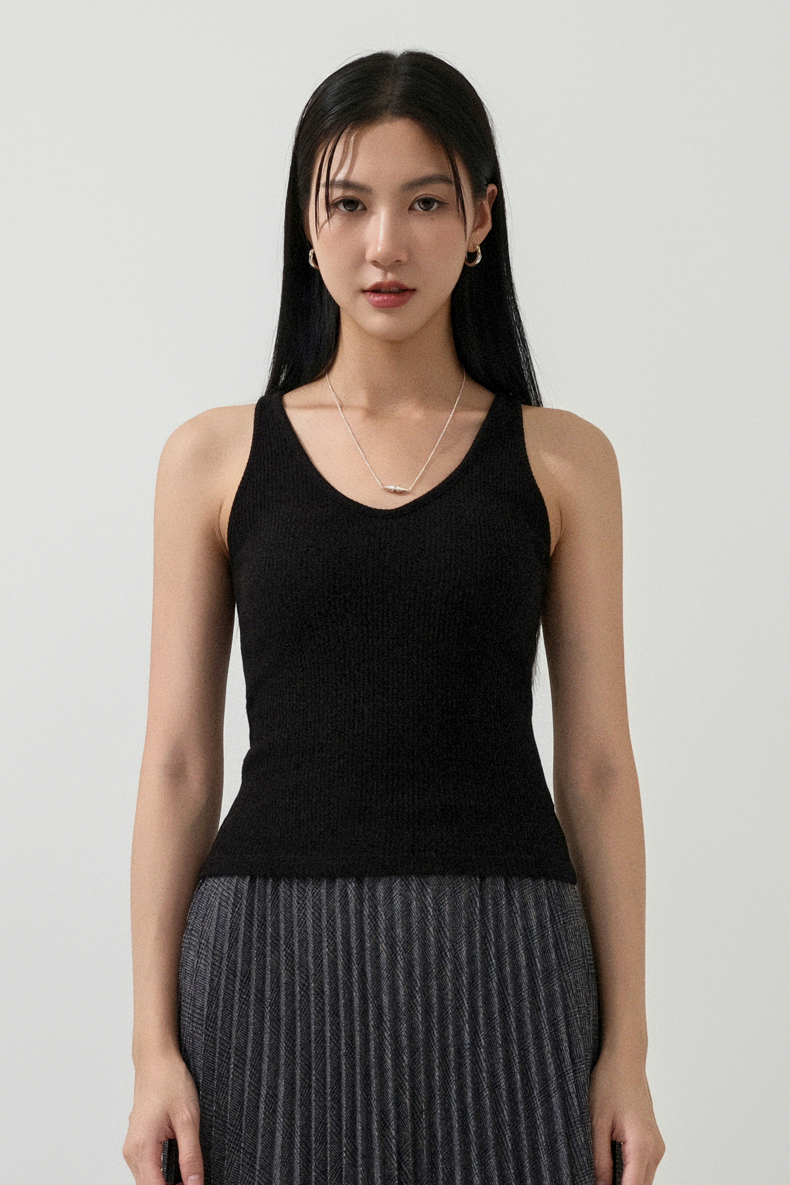 羅紋背心型bra top (預購產品）