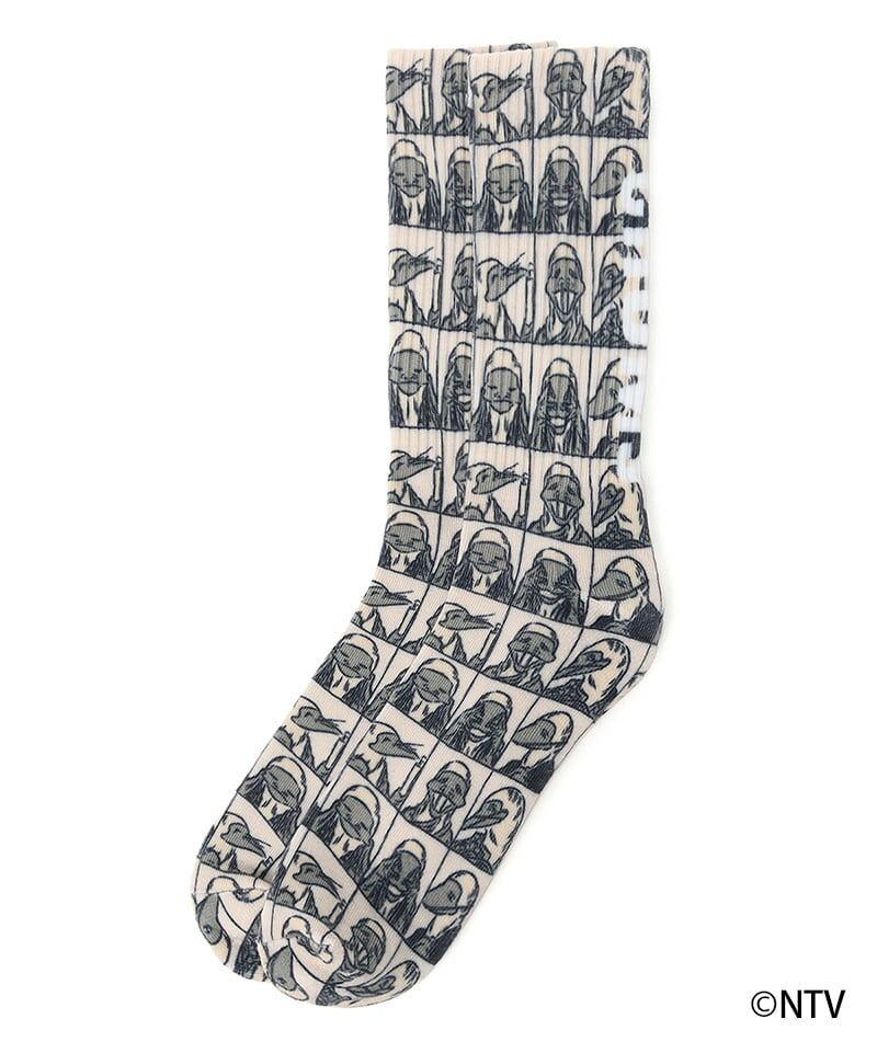 限定款 Chums x 葛飾北斎漫画 Socsk CH06-1151 2025新款襪