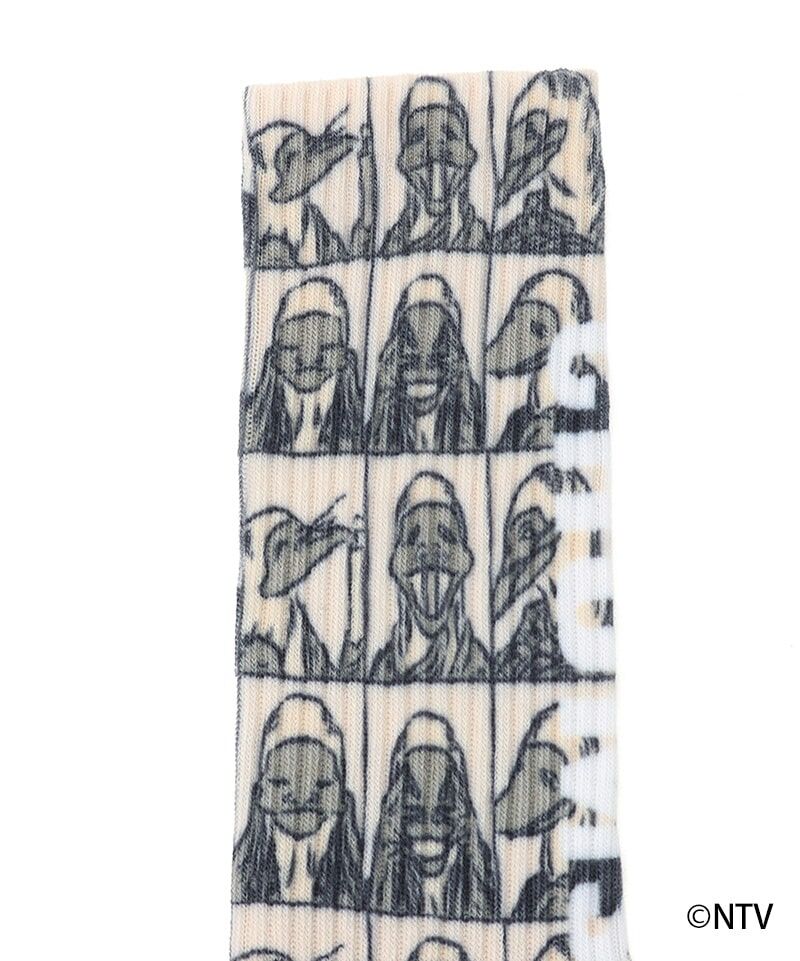 限定款 Chums x 葛飾北斎漫画 Socsk CH06-1151 2025新款襪