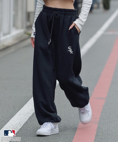 日本🇯🇵連線 MLB 日本支線 隊徽刺繡棉運動長褲 男女可穿 隊徽 刺繡 棉褲 休閒褲 運動褲 長褲 4款(任買兩件711免運)/預購