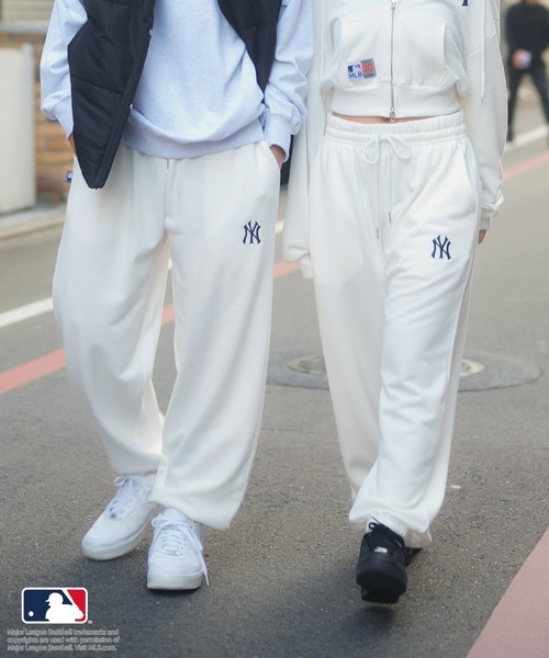 日本🇯🇵連線 MLB 日本支線 隊徽刺繡棉運動長褲 男女可穿 隊徽 刺繡 棉褲 休閒褲 運動褲 長褲 4款(任買兩件711免運)/預購