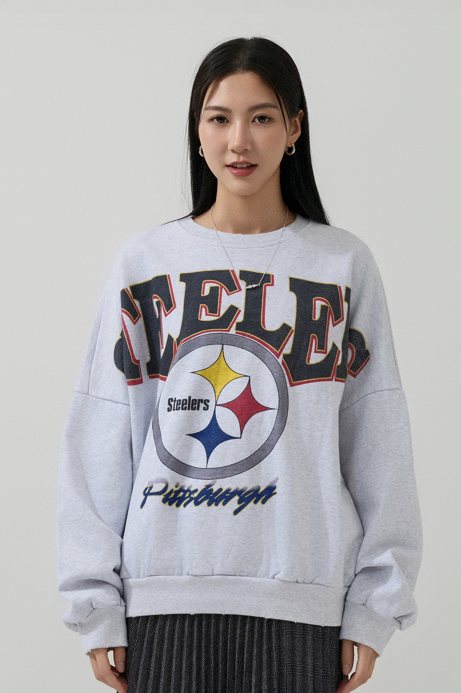 古著彩印花oversize衛衣（現貨款式）