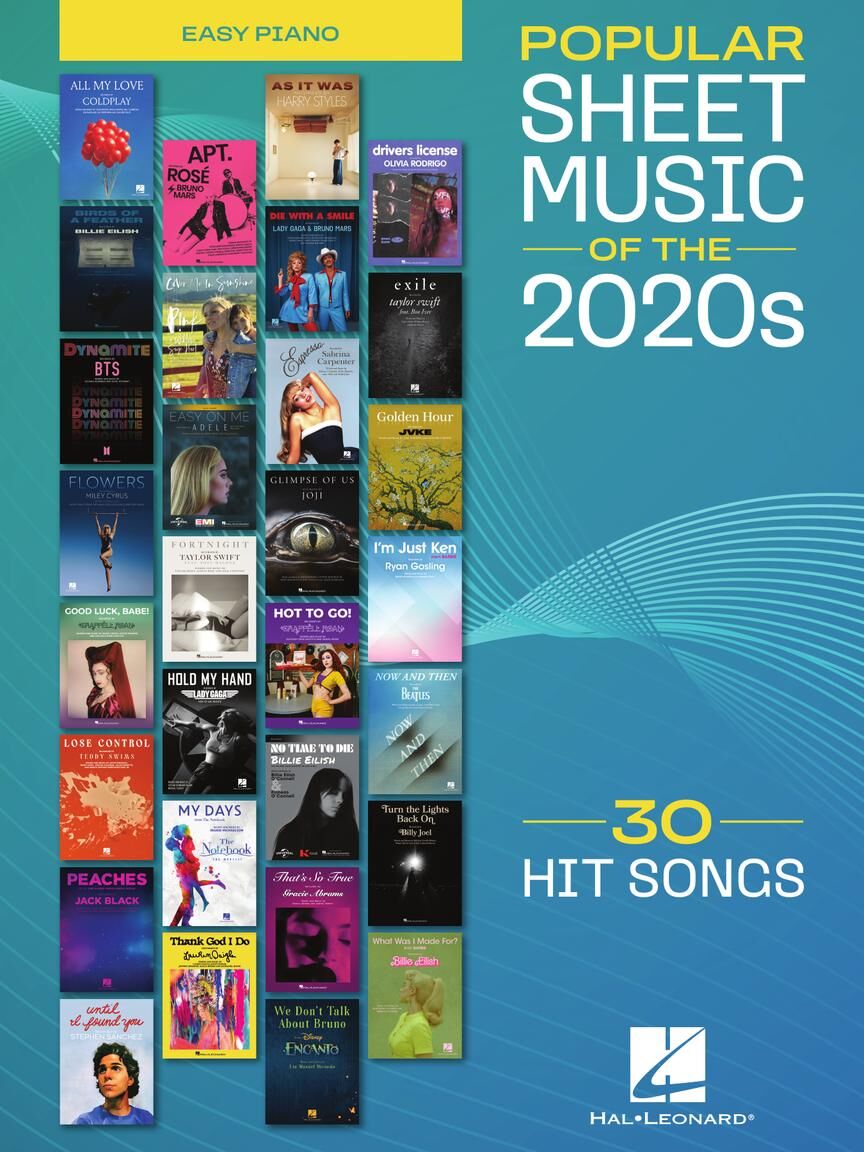 《Popular Sheet Music of the 2020s 30 Hit Songs》