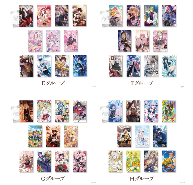 [代購][預訂] 彩虹社 ノスタルジアコレクション2025 小卡