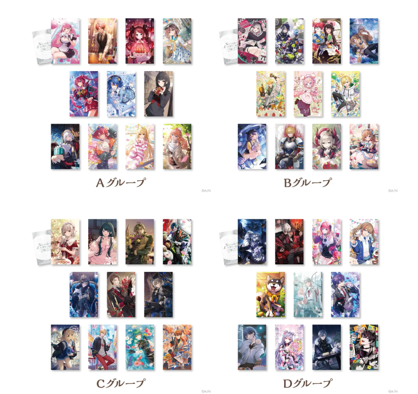 [代購][預訂] 彩虹社 ノスタルジアコレクション2025 小卡