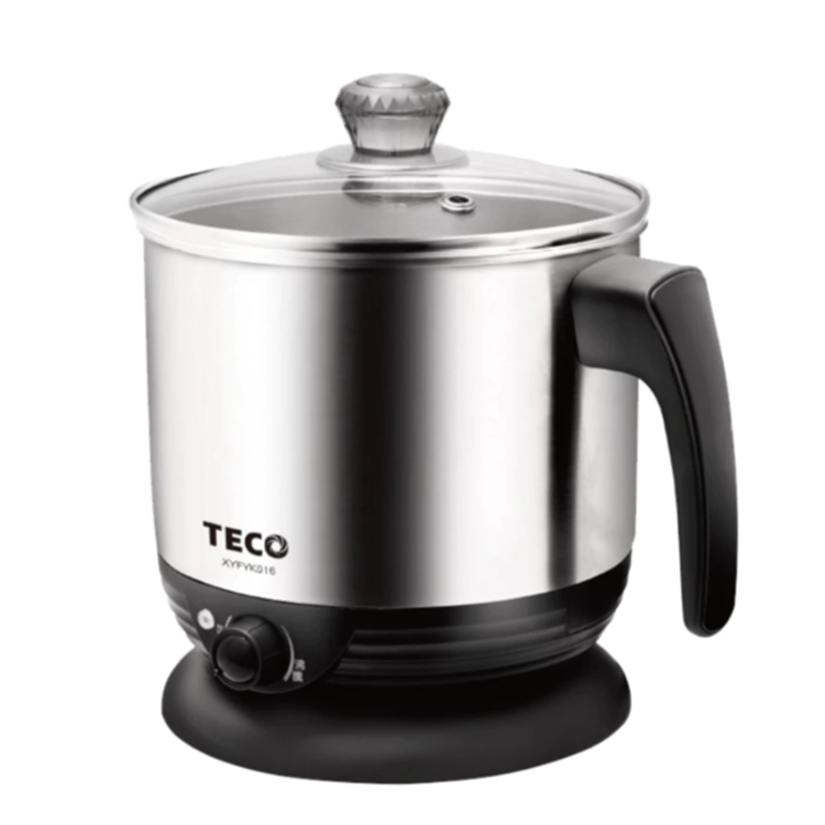 TECO 東元 1.6L多功能不鏽鋼美食鍋(XYFYK016)