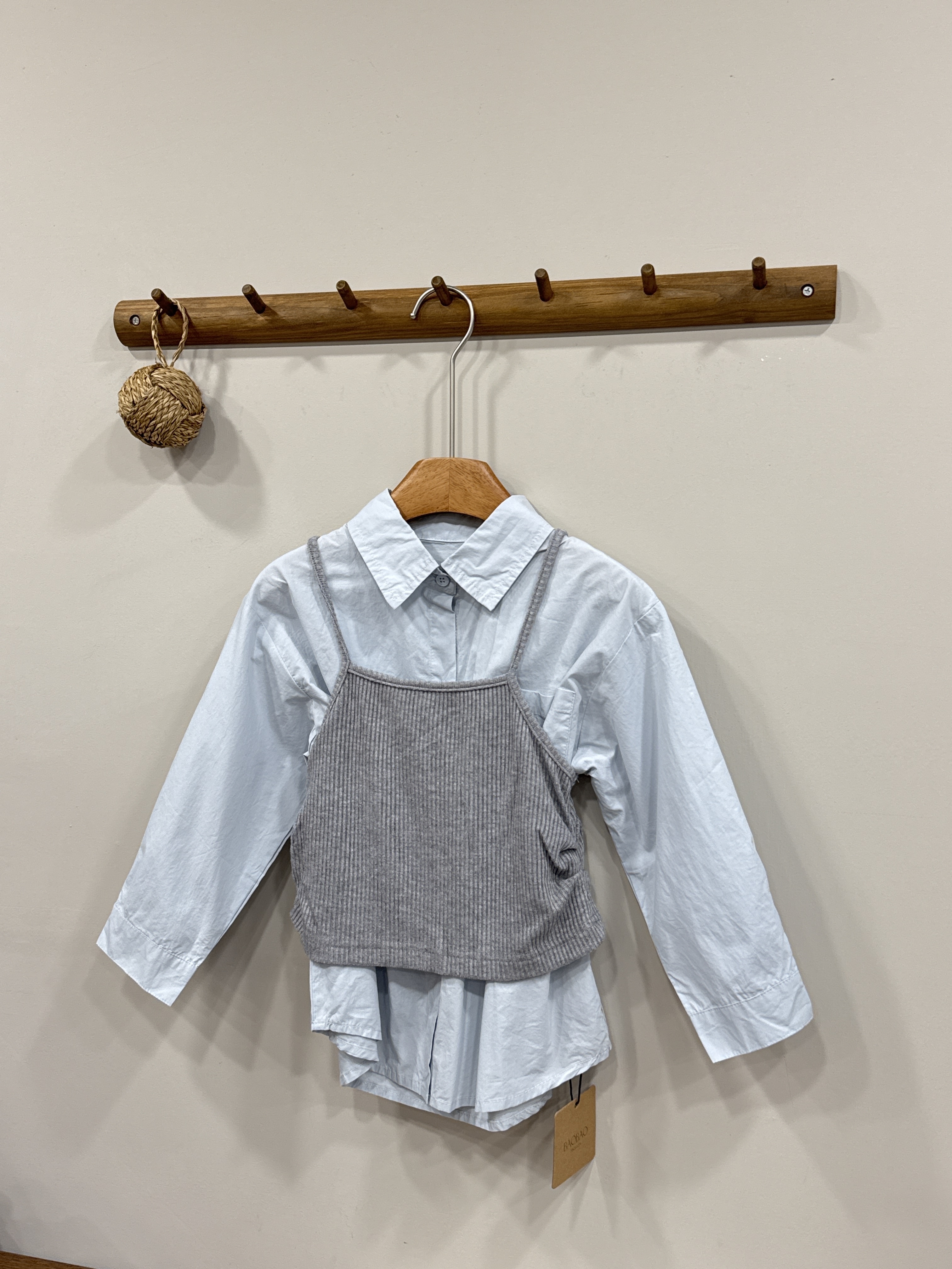 A03088吊帶背心兩件套