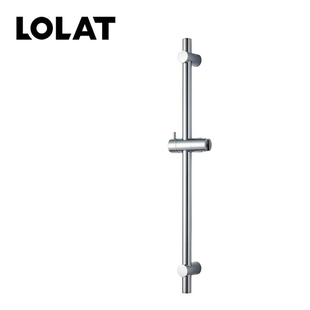 LOLAT蓮蓬頭升降桿25mm-鉻色OB83666(可加購皂盤)