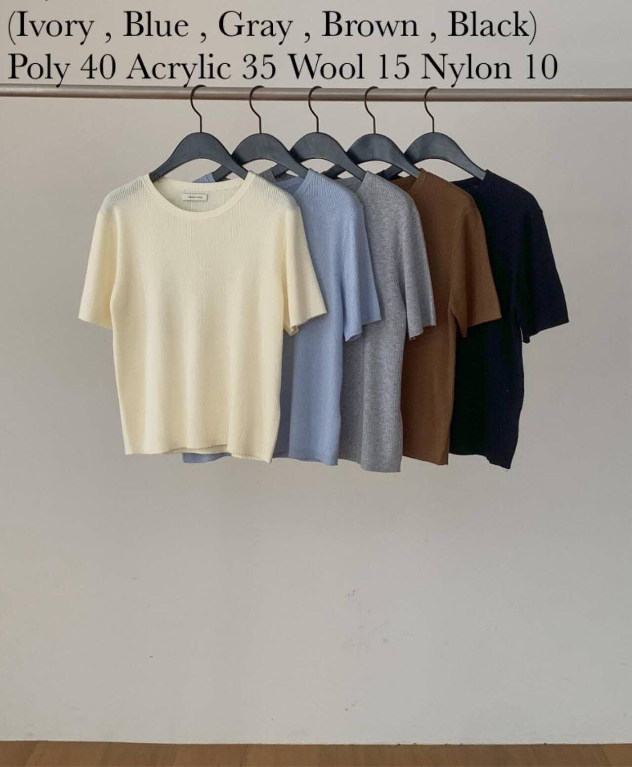 DR5047 極舒適圓領軟綿綿Tee