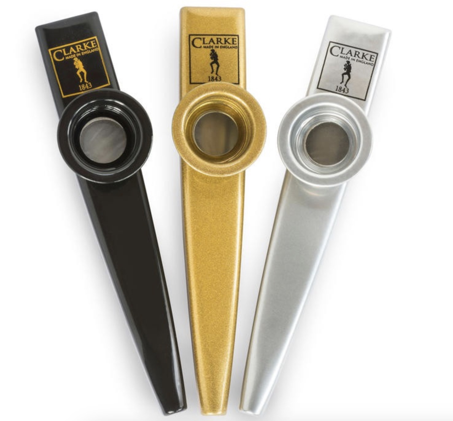 Clarke Clarke Original Tin KAZOO 烤漆款卡祖笛 英國老品牌 配動物笛膜 三色可選 第 2 張圖片｜三峽銅管 / 管樂