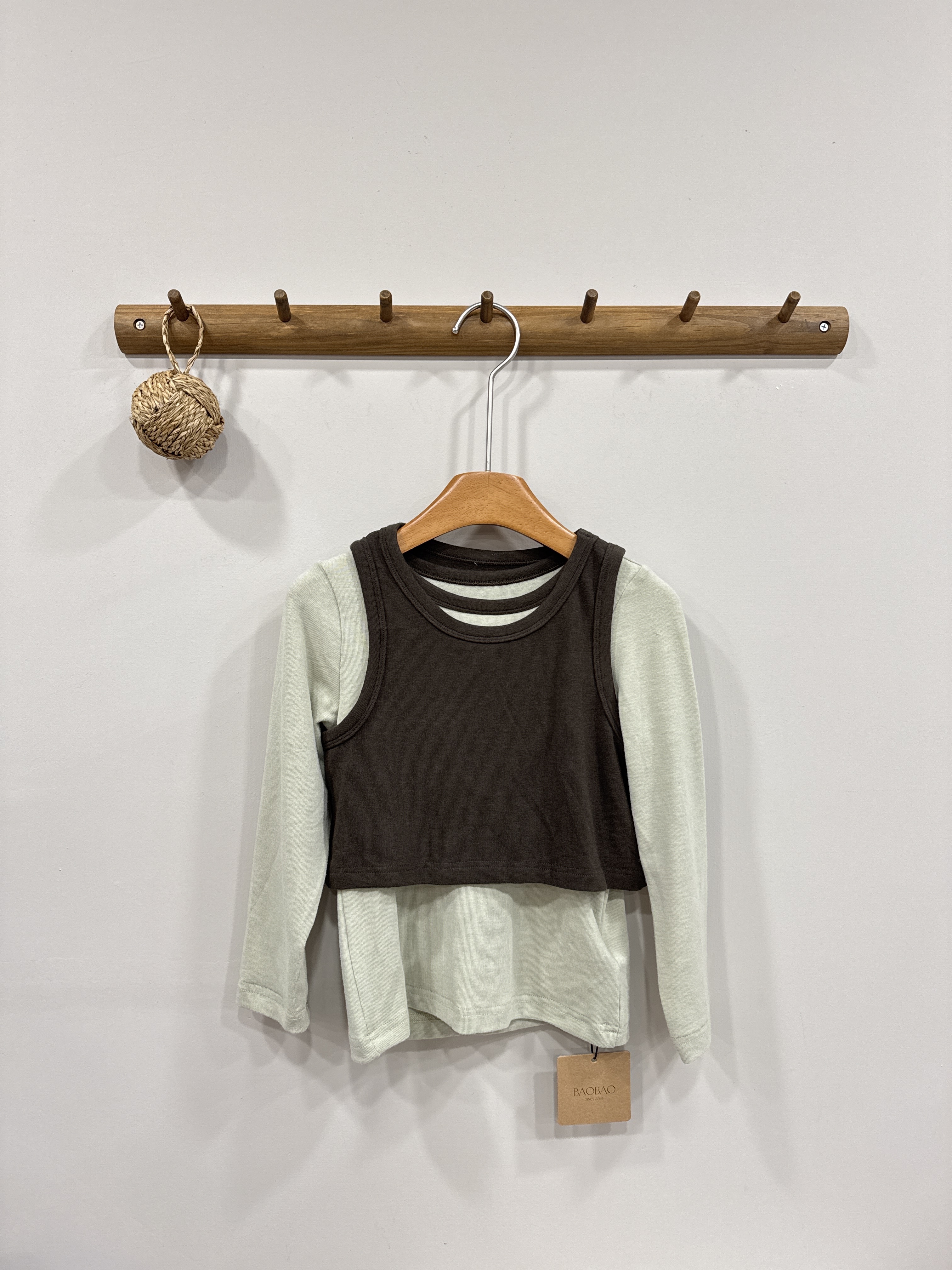 A03087親膚背心兩件套