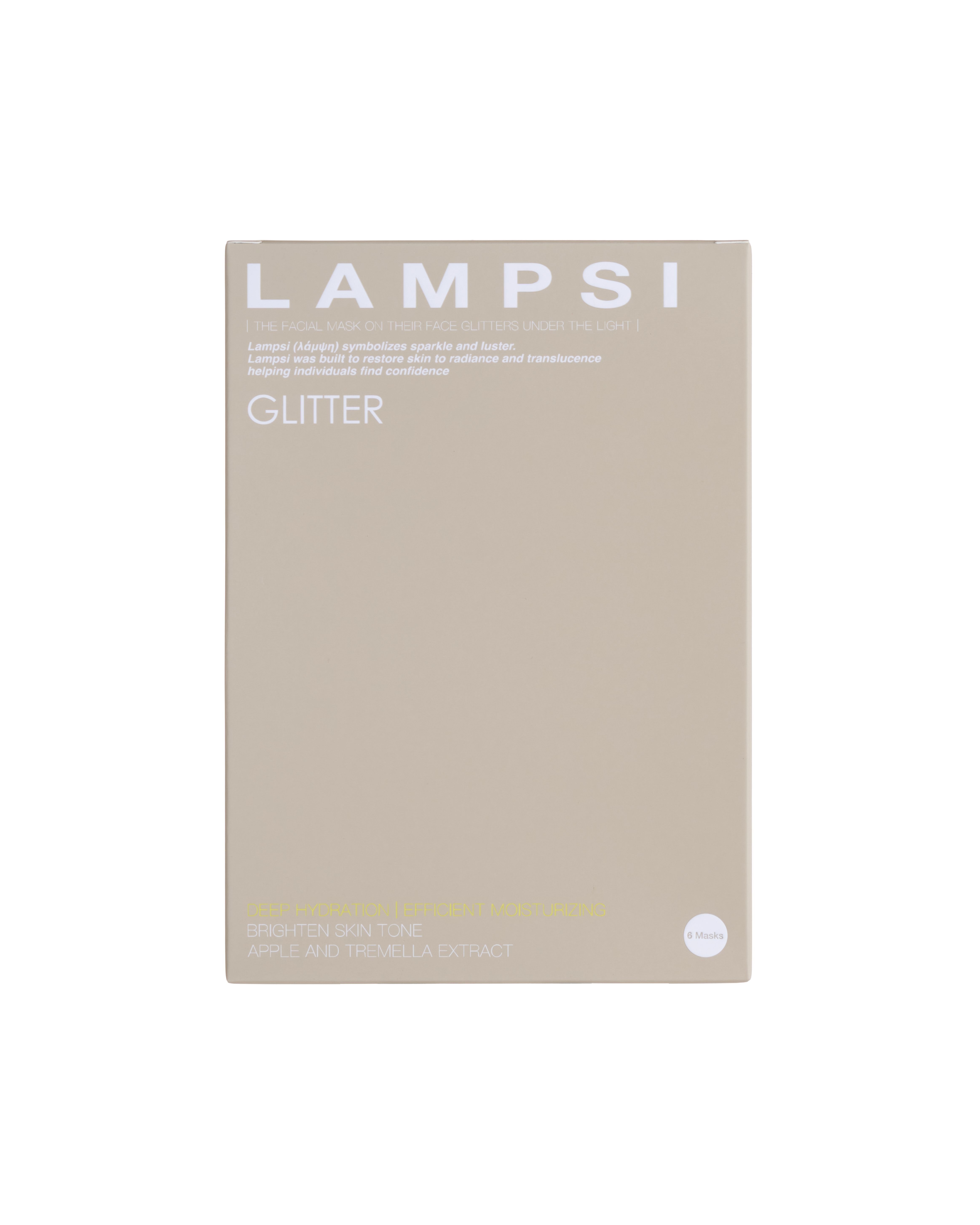 GLITTER 果凝保濕面膜