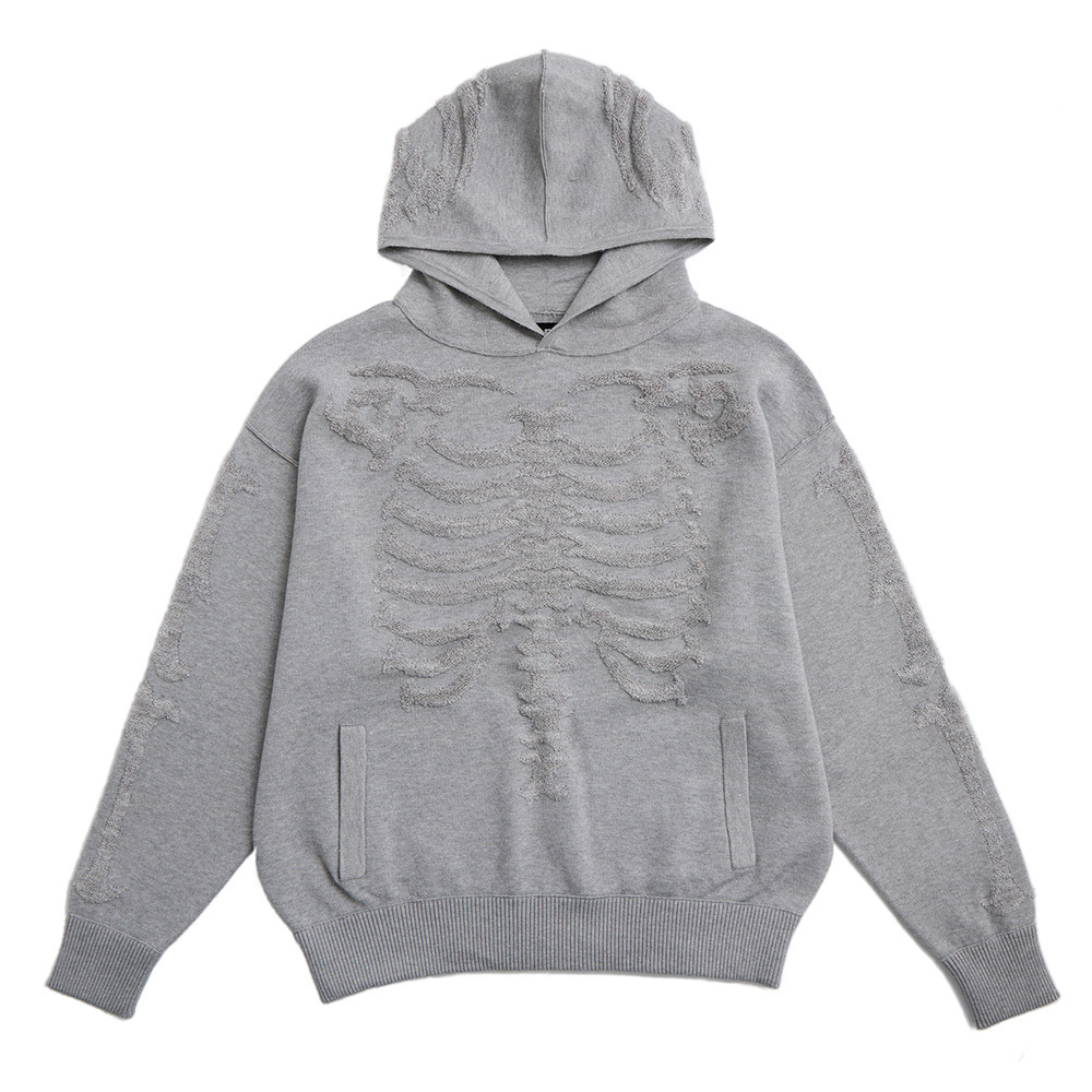[D3C] Full Frame Hoodie Gray