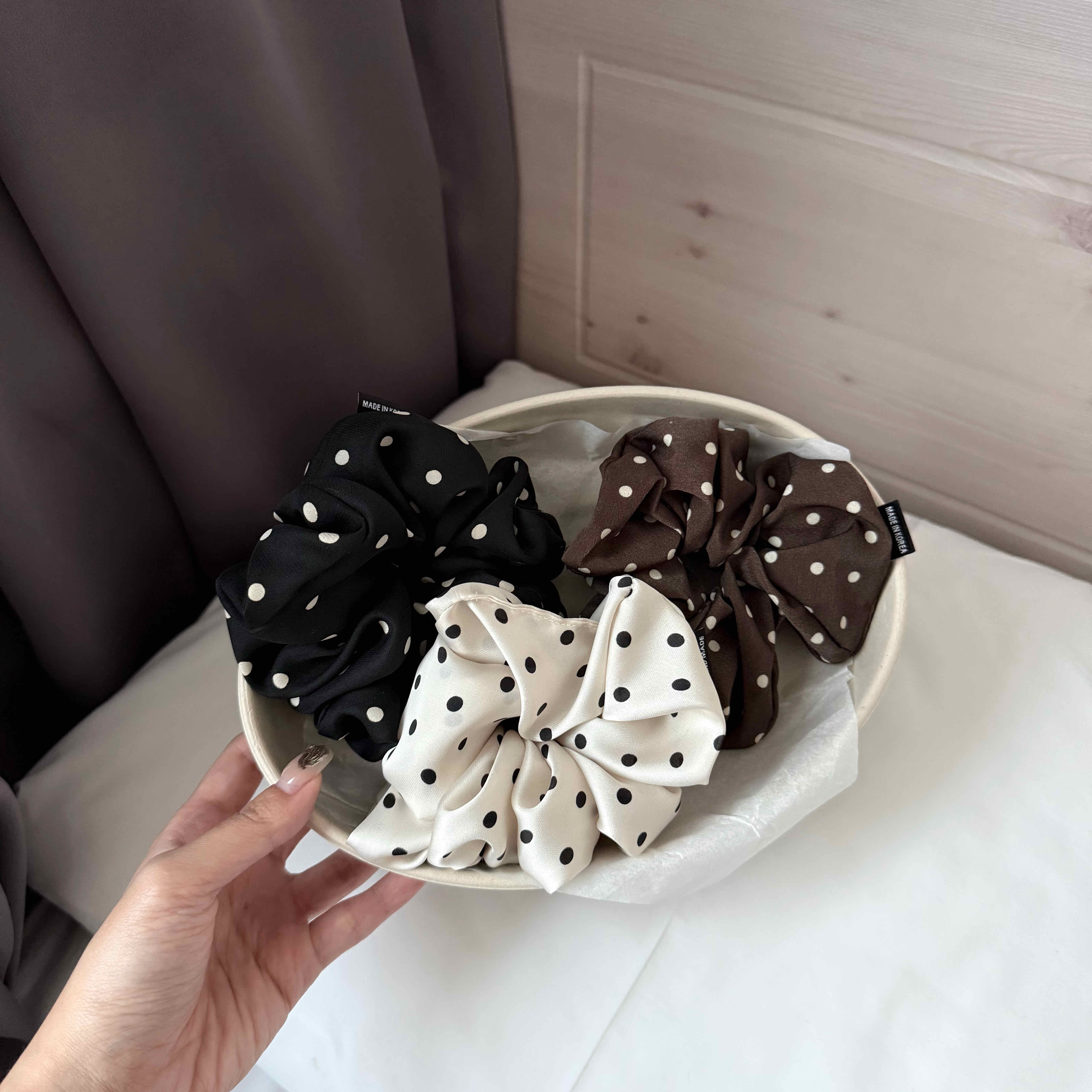 🇰🇷可愛大點點大腸圈｜3 color